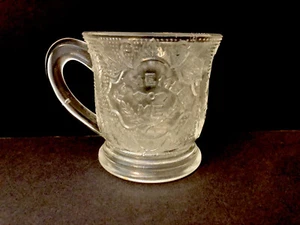 Vintage Glass Clear Mug ‘Remember Me’ - Picture 1 of 3