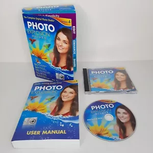Photo Explosion Deluxe Version 4 Windows Digital Photo Studio Editing Software - Picture 1 of 7