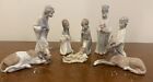 LLADRO Complete 8 Piece Christmas Nativity Set Retired 1977 two Orig Boxes