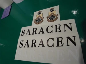 SARACEN decals. Mint set of four decals from new artwork. None better! - Picture 1 of 1