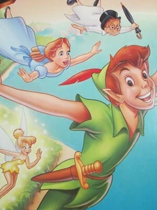 Disney PETER PAN Original THEATER-USED Movie Poster 27x41 #'d 1989 sheet SS - C5 - Picture 1 of 8