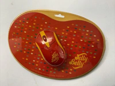 Jelly Belly Optical Wireless Mouse & Mouse Mat Gift Set - 800 dpi PC/Mac D10 - Image 1 of 4