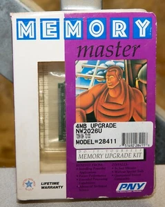 Vintage NOS sealed PNY 4MB upgrade Toshiba T2100 NW2026U - Picture 1 of 6