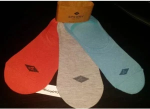 PACK DE 3 CALCETINES SPERRY PARA HOMBRE COJÍN NO-SHOW MID VAMP LINER PARA HOMBRE TALLA 6-12 - Imagen 1 de 1