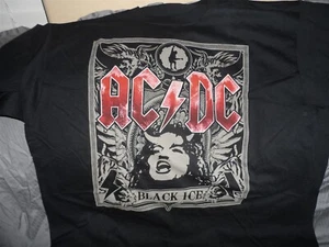 AC/DC - Black Ice T-Shirt ~BRAND NEW, NEVER WORN~ 2XL - Imagen 1 de 1