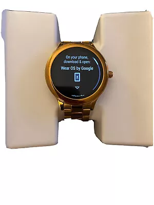 Reloj inteligente Fossil FTW6073 42 MM Gen 5E de acero inoxidable, oro rosa  Foto 1 de 4