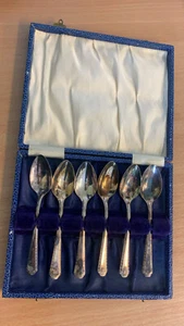 Small Spoons (possibly coffee spoons) set of 6 - Picture 1 of 4