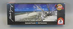 Schmidt Puzzle 136 Pezzi Mark Grigio Verde Isola Australia 59362 Panorama - Foto 1 di 3