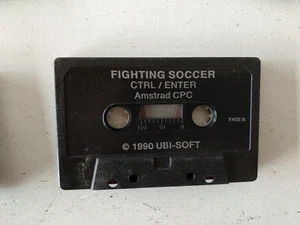 Fighting soccer UBISOFT K7 Cassettes Amstrad CPC - Imagen 1 de 2