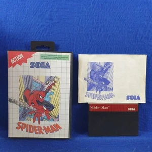 Master System SPIDER-MAN *x Boxed With Manual (Works in US) PAL REGION FREE - Picture 1 of 9