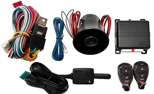Directed 3105P series car security alarms system w 2 remotes Siren 514L Pytho - Picture 1 of 8