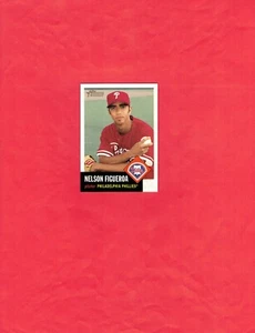 2002 Topps Heritage #56 Nelson Figueroa! Philadelphia Phillies! - Picture 1 of 2