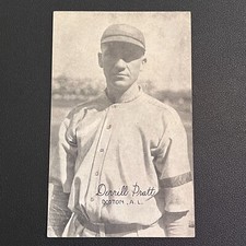 1922 Exhibits Derrill Del Pratt Boston Red Sox W461 RARE!