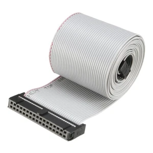 Cable Plano Idc 34 Pines Flexible Cable Puente Cinta Gris 128cm Paso 2,54 mm - Imagen 1 de 5