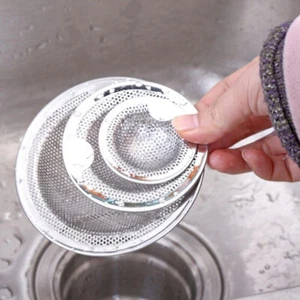 Sink Bathtub Shower Hair Food Catcher Drain Plug Stainless Steel Filter Strainer - Picture 1 of 15
