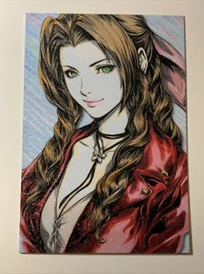 Aerith Aeris Final Fantasy 7 Sexy Goddess Anime Doujin Sketches Art Card Girl - Picture 1 of 7