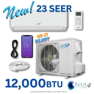 12000 BTU Air-Con Ductless Mini Split Air Conditioner Heat Pump 23 Seer 220V - Picture 1 of 5