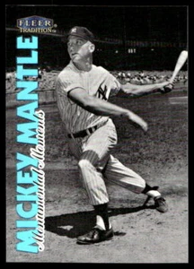 1998 Fleer Tradition #4 MM Mickey Mantle New York Yankees GEM MINT - Picture 1 of 2