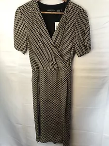 DANA BUCHMAN Black/sand New W Tags Suggested Msrp $375.00 100% Silk Size 6 - Picture 1 of 5