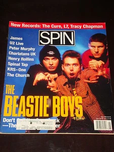 SPIN magazine 1992, Beastie Boys, U2, Henry Rollins, Spinal Tap, James, RARE - Picture 1 of 1