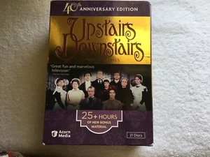 ACORN MEDIA UPSTAIRS DOWNSTAIRS 40th 21 DVD’S NICE CONDITION - Imagen 1 de 18