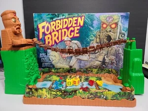 Forbidden Bridge Milton Bradley 1992 With Box 95% Complete  - Picture 1 of 9