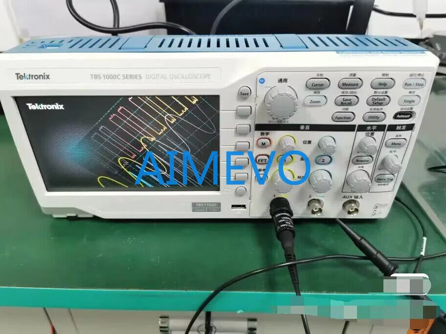 Tektronix TBS1102C Digital Storage Oscilloscope 100 MHz 2 Channels 1GS/s #L