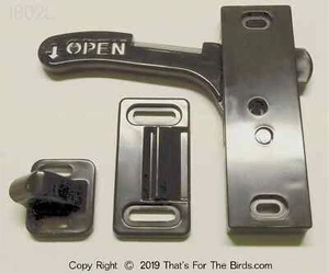 Camper Screen Door Latch Left Hand Handle E287, Camper Motorhome, Trailer, RV - Bild 1 von 1