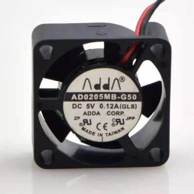 ADDA AD0205MB-G50 2510 DC5V 0.12A 2.5CM 2-Wire Cooling Fan - Image 1 of 2