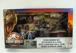JURASSIC WORLD KÜCHEN BEGEGNUNGSPACK RAPTOR DINOSUAR FIGUR SET NEU! - Bild 1 von 1