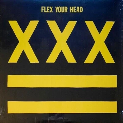 V/A FLEX YOUR HEAD Compilation LP PUNK ROCK Hardcore YELLOW VINYL Minor Threat - Image 1 of 3