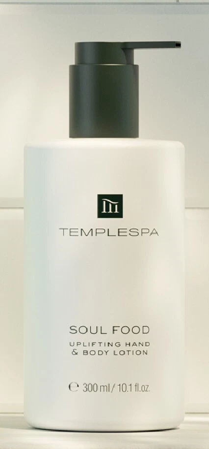 TEMPLE SPA Templespa Soul Food Uplifting Hand & Body Lotion - 300ml Bottle