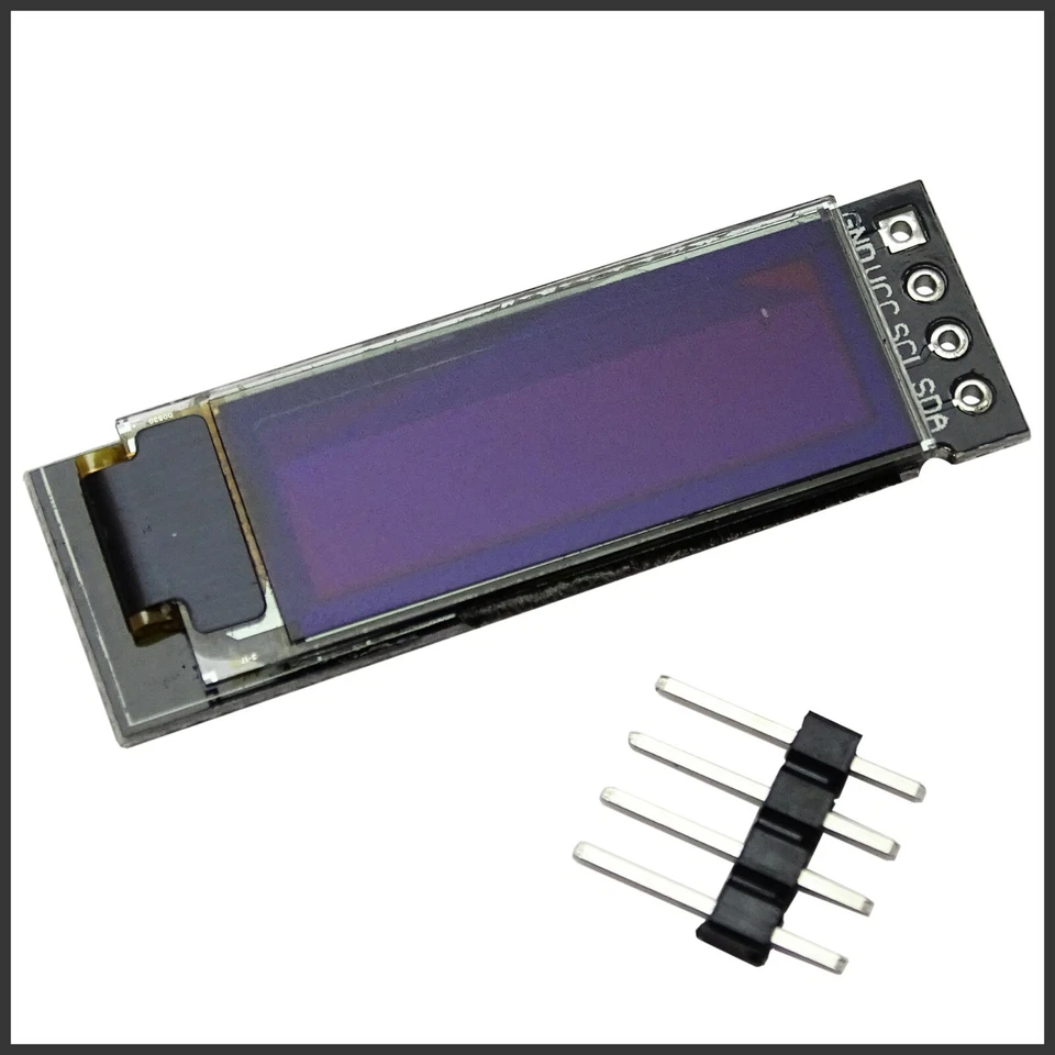Mini 0.91 Zoll 128x32 OLED GY-SSD1306 Display BLAU I2C für Arduino Raspberry - Bild 1 von 3