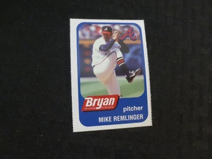 2002 Bryan Perforated Atlanta Braves Mike Remlinger - Picture 1 of 2
