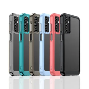 For Samsung A05 A05s A14 A15 A25 A35 A54 A55 Shockproof Clear TPU+PC Case Cover - Picture 1 of 53