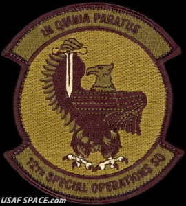 USAF 12th SPECIAL OPERATIONS SQUADRON -Cannon AFB, NM- ORIGINAL OCP PATCH - Picture 1 of 2