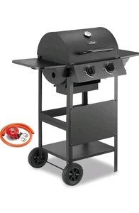 Vonhaus 2 Burner Gas BBQ Grill - Black - Picture 1 of 2