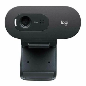 Webcam Logitech 960-001372 HD 720P Nero - Photo 1/1