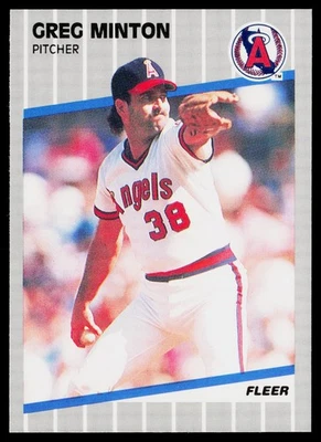 1989 Fleer #485 Greg Minton - Image 1 of 2