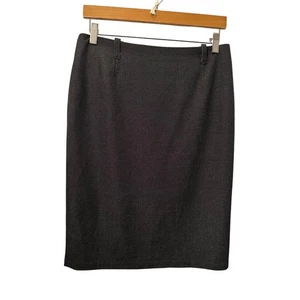 Falda lápiz recta midi gris Max Studio para mujer talla 4 nueva con etiquetas - Imagen 1 de 8