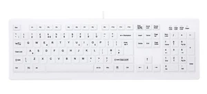 CHERRY AK-C8100F-UVS-W/UK keyboard Medical USB QWERTY UK English White - AK-C... - Picture 1 of 1