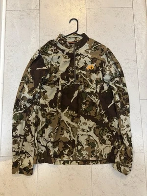 First Lite Men’s Trace 1/4 Zip Large Fusion - Image 1 of 2