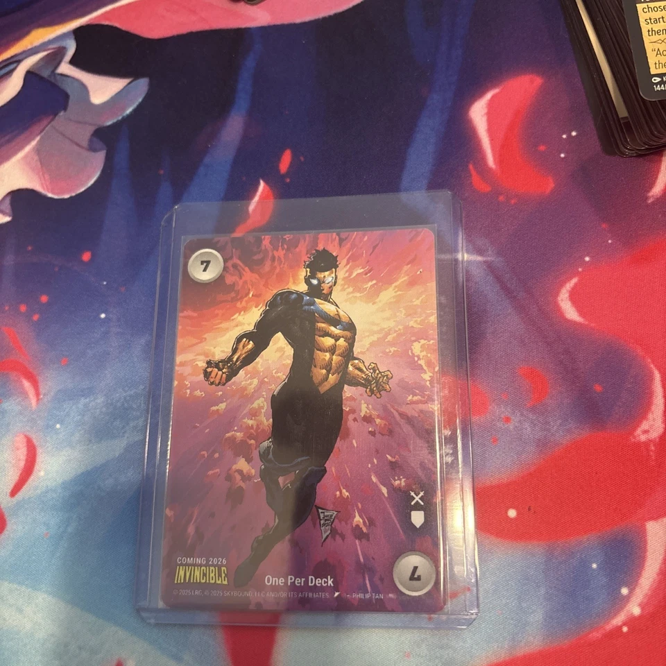 Invincible Power Card Promo - 7 Any Power - OverPower Card Game - 2005 - Image 1 of 2