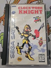 VGC CLEAN DISC Clockwork Knight Sega Saturn Complete w/Reg Card TESTED CIB