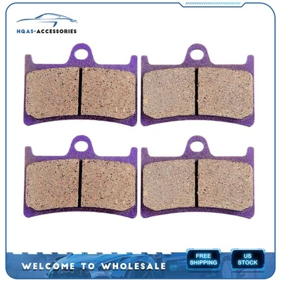 Kit pastillas freno delantero para Yamaha YZF R1 2004-2006 2016-2015 fibra de carbono Foto 1 de 4