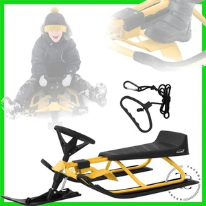Winterspaß: Lenkschlitten für Kinder und Erwachsene bis 90 kg, stabil & sicher - Bild 1 von 9