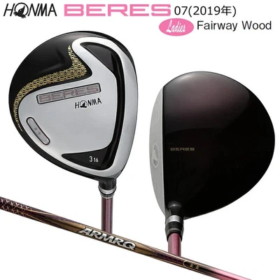 HONMA BERES 07 2019 Women's Fairway Wood 7w / ARMRQ 38 2-Star L - Image 1 of 4