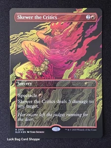 Spieß der Kritiker (2051) (Regenbogenfolie) Secret Lair Drop Foil - Bild 1 von 1