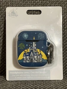 Disney Parks Cinderella Schloss Apple Airpods Wireless Kopfhörer Hülle Schlüsselanhänger - Bild 1 von 2