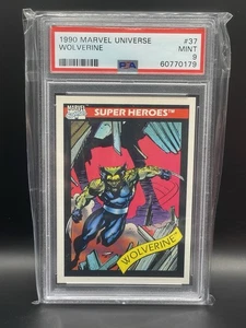 1990 Marvel Universe #37 Wolverine PSA 9 💎 🔥 - Picture 1 of 2